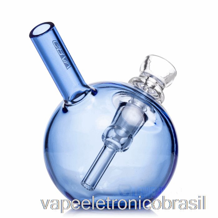 Vape Eletrônico Grav Borbulhador De Bolso Esférico Luz Cobalto